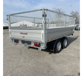 Böckmann HL-AL 3218/27 324x180cm PTAC 2700kg avec rehausses grillagées