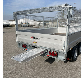 Böckmann HL-AL 3218/27 324x180cm PTAC 2700kg avec rehausses grillagées