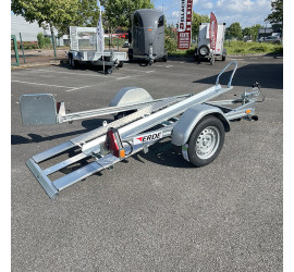 Porte-moto basculant Erdé PMB 751 225x116cm PTAC 750kg