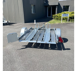 Porte-moto basculant Erdé PMB 752 225x158cm PTAC 750kg