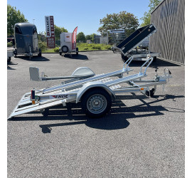 Porte-moto basculant Erdé PMB 752 225x158cm PTAC 750kg