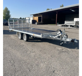 Plateau basculant hydraulique Erdé PLHB 4122 410x220cm PTAC 2700kg
