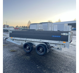 Saris K1 306 170 2700 2 "Black Edition" avec ridelles 35 cm 306x170cm PTAC 2700kg