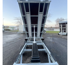 Saris K1 306 170 2700 2 "Black Edition" avec ridelles 35 cm 306x170cm PTAC 2700kg