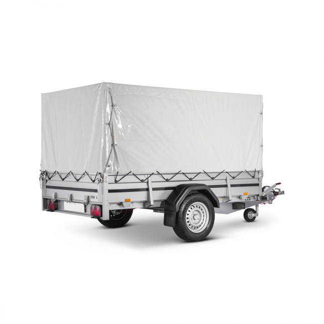 Bâche haute 100cm avec arceaux pour 2260 larg. 128cm