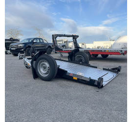 Porte-moto abaissable ta-no Motobike Pro 250x110cm PTAC 750kg