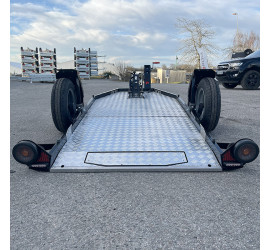 Porte-moto abaissable ta-no Motobike Pro 250x110cm PTAC 750kg